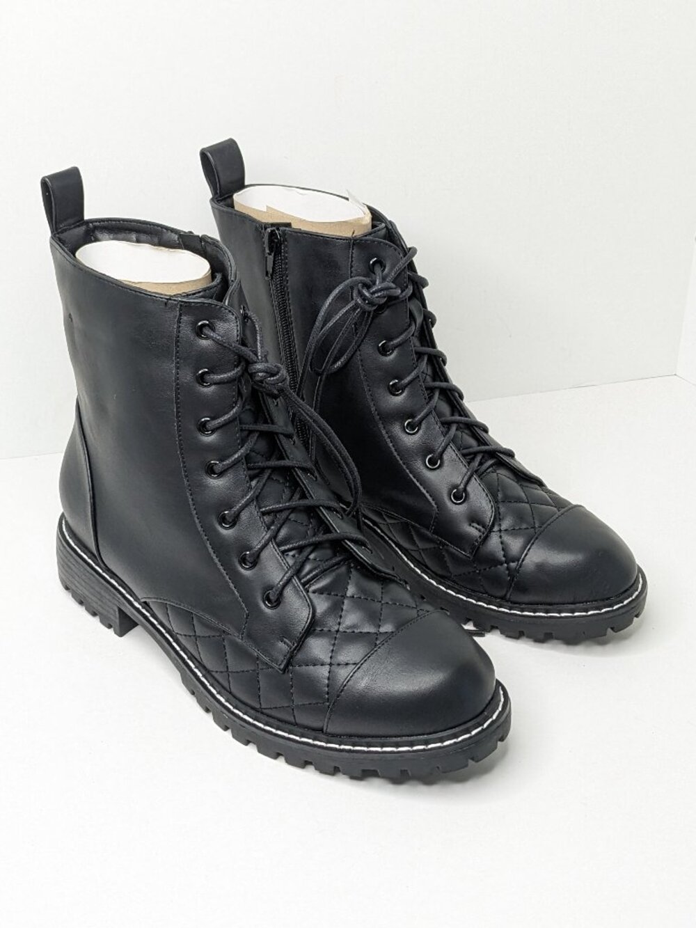 City Chic Ankle Boots Black Women's 41 EU US 10 Wide